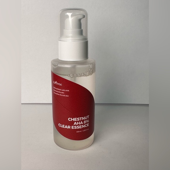 🆕 ISNTREE Chestnut AHA 8% Clear Essence 100 mL NIB - Picture 2 of 6